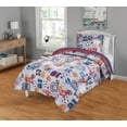 thumbnail image 1 of Your Zone Sports Bed-in-a-Bag Coordinating Bedding Set, 1 of 6