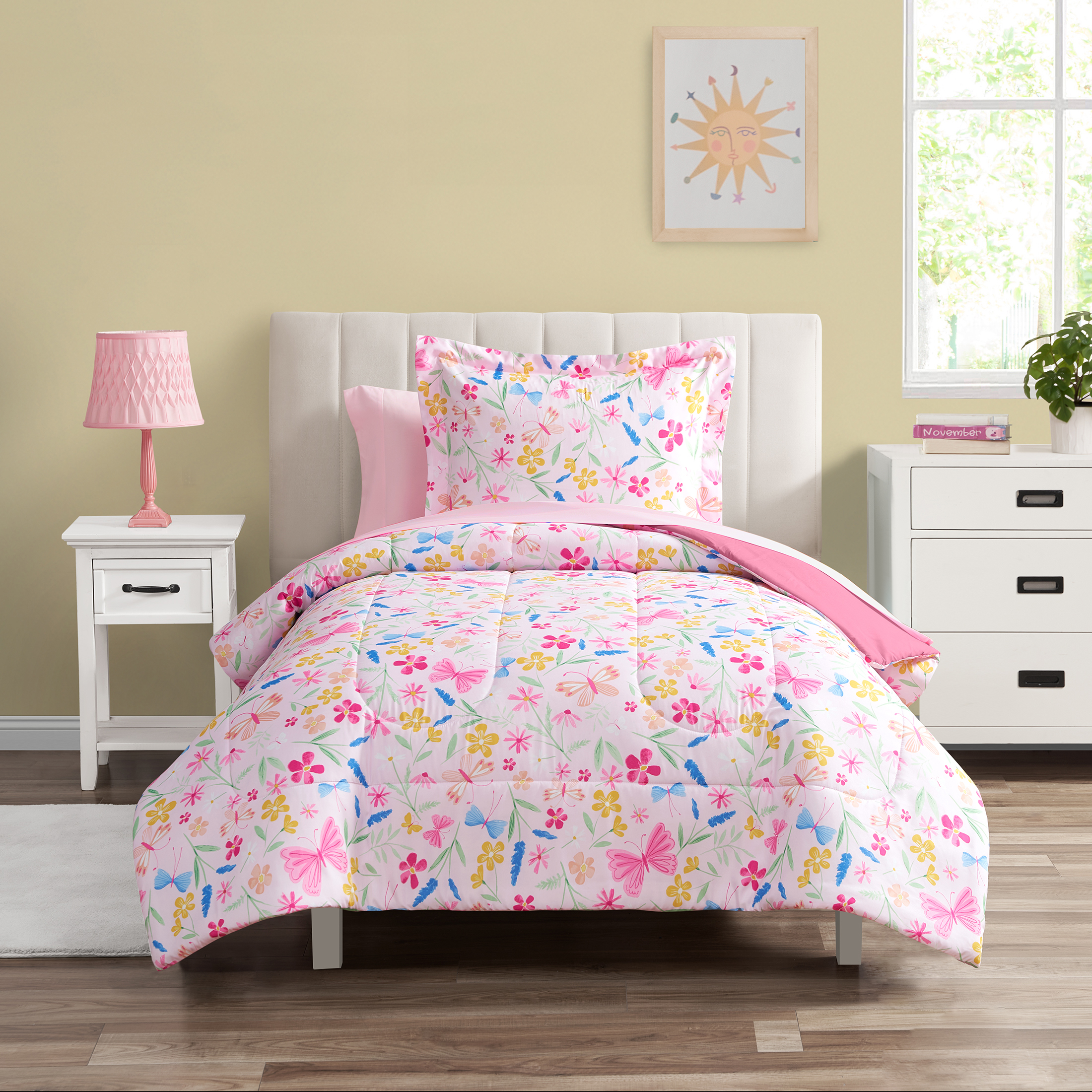 Your Zone 5 Piece Pink Wildflower Polyester Bedding Set For Girls Twin: What Shoppers Should Know