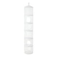 Your Zone Foldable Hanging Mesh Toy Organizer, White
