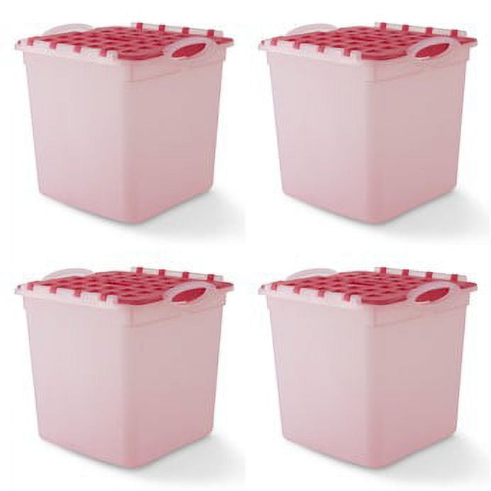 New Storage Containers, White, Your Zone Kids Sliding Bin Organizer with 4 Storage  Bins - AliExpress