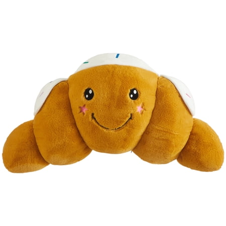 Your Zone Croissant Shaped Body Pillow, Beige