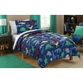 thumbnail image 1 of Your Zone Dino Roam Bed in a Bag Bedding Set w/ Reversible Comforter, 1 of 5