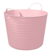 Your Zone Kids 10 Gallon Flex Storage Bin, Pink, 20 in x 16 in x 17 in