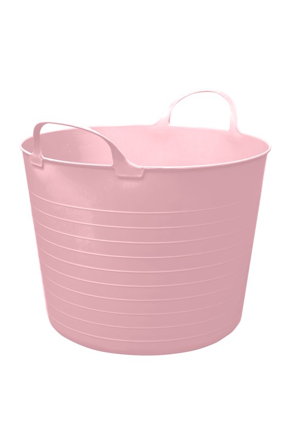 Kids 10 Gallon Flex Storage Bin, Pink, 20 in x 16 in x 17 in