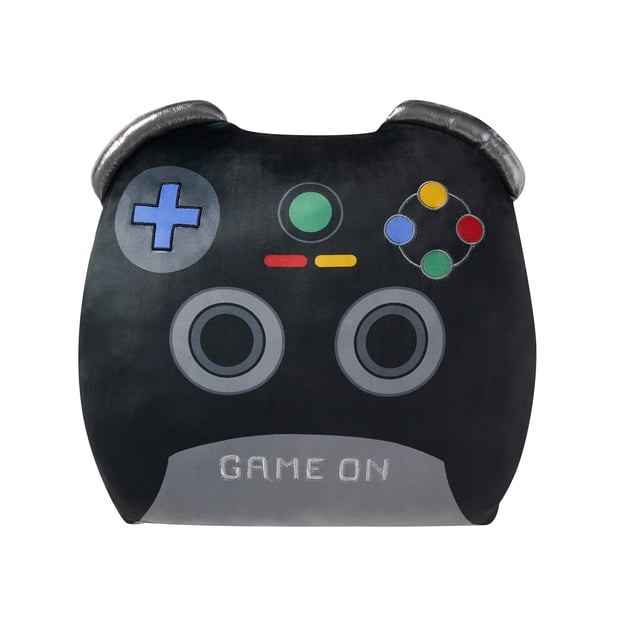 Your Zone Gamer Snuggly Pillow 18" x 18" Multicolor, Decorative