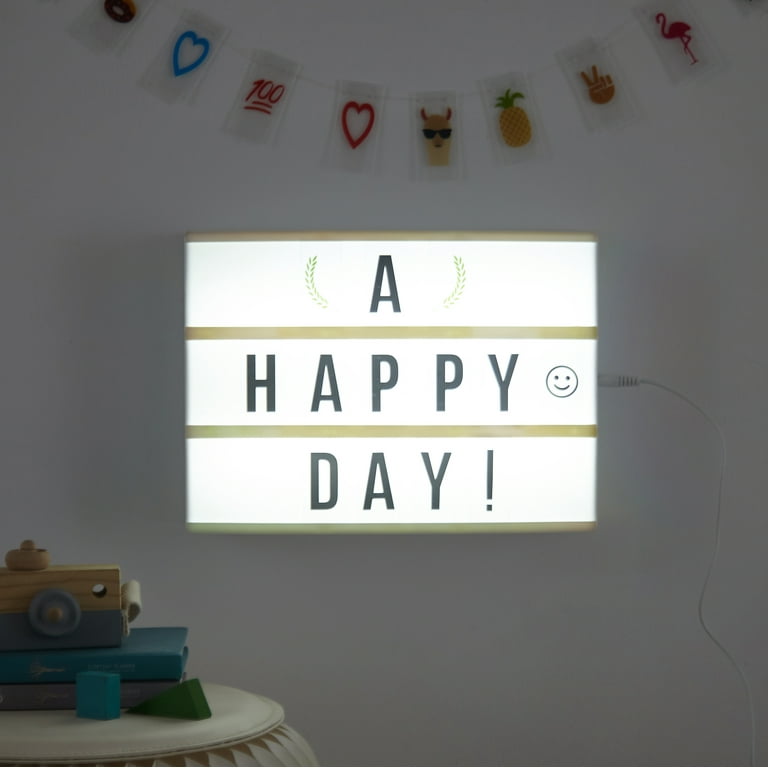 Your Zone Holographic LED Message Board, Features 85 Letters