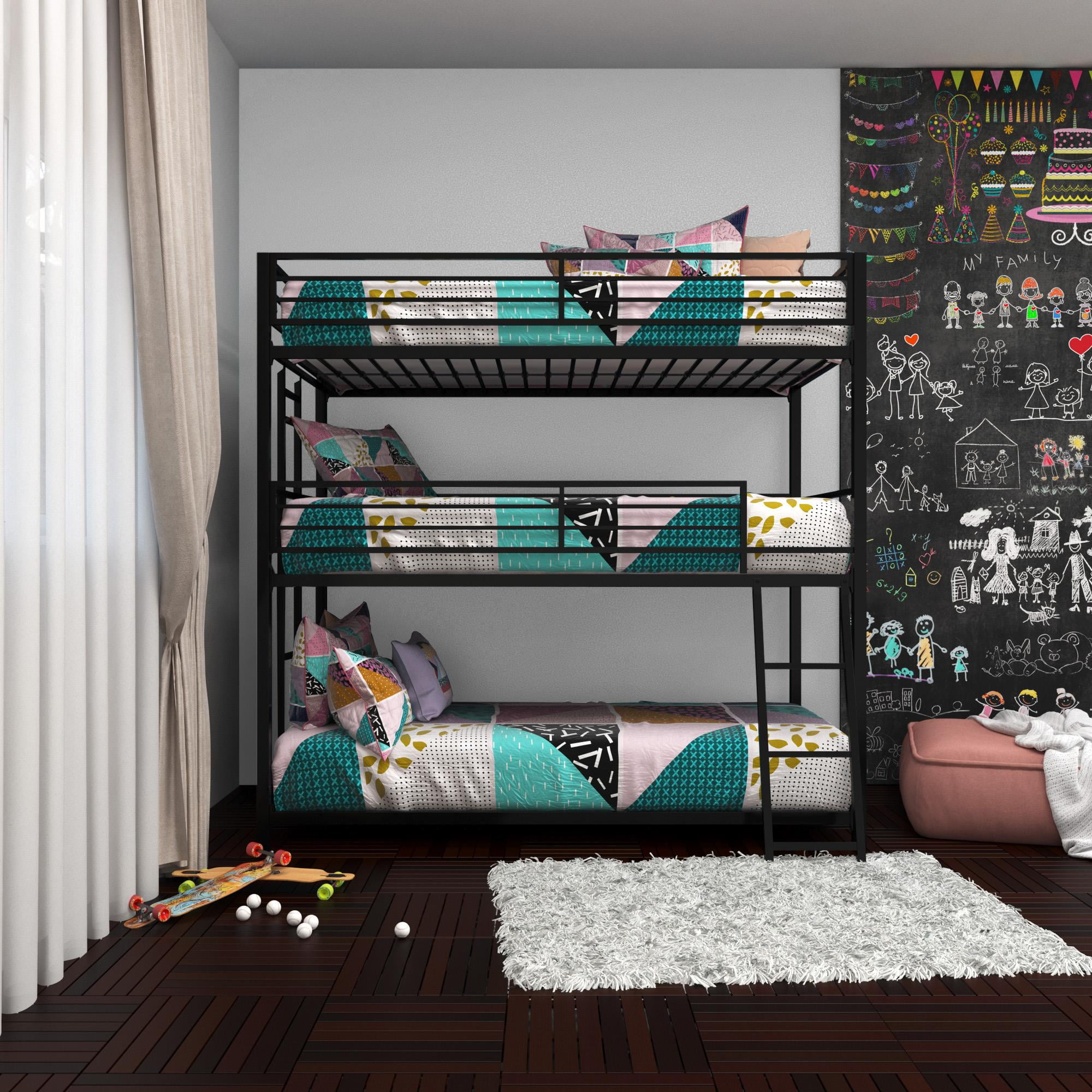 Bunk beds walmart metal deals