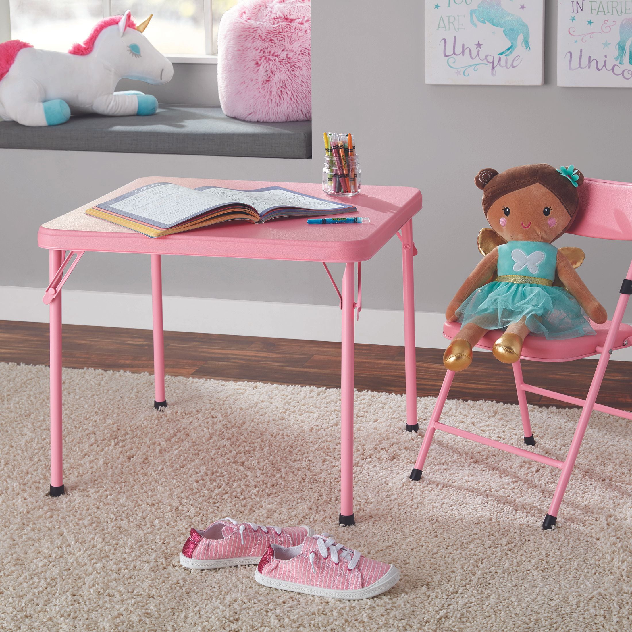 Foldable table for best sale kids