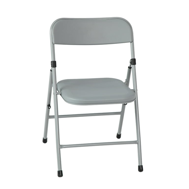 Your Zone Juvenile Resin Folding Chair for Children 2 Years Over Gray Walmart