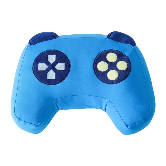 Your Zone Kids Blue Game Controller Cooling Plush Pillow, 17 in x 12.5 in