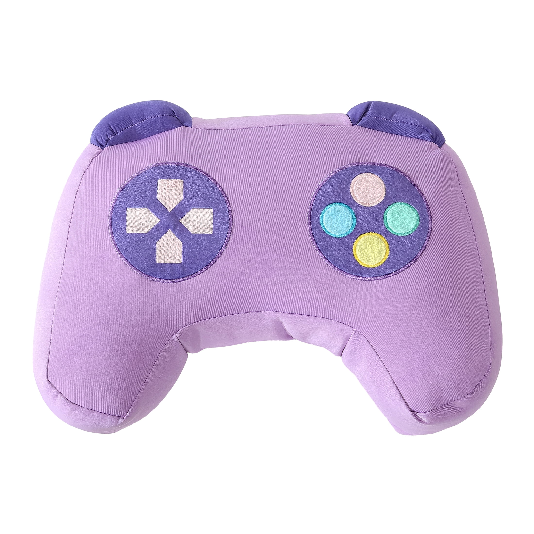 Your Zone Kids 17" x 12" Purple Gamer Cooling Plush Pillow