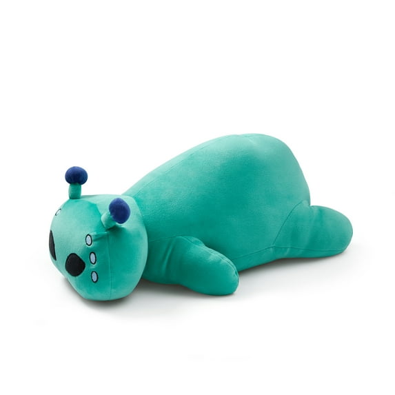 Your Zone Kids Alien Weighted Plush Pillow, 20" x 7", Green