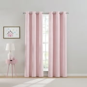 Your Zone Kids Corduroy Blackout Curtain Panel, 1 Panel, Pink, 38 W x 84 L
