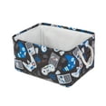 thumbnail image 1 of Your Zone Kids Gamer Canvas Storage Basket with Handles, 15 in x 11 in x 7.8 in, 1 of 13