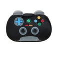 thumbnail interactive-video image 1 of Your Zone Kids Gamer Weighted Plush Pillow, 17" x 12", Black, 1 of 9