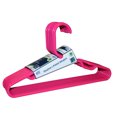 thumbnail image 1 of Your Zone Kids' Plastic Clothing Hangers, Pink, 10-Count, Fits Sizes Up to 8, 1 of 6
