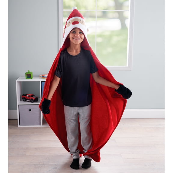 Your Zone Hooded Throw, Santa, 40x50