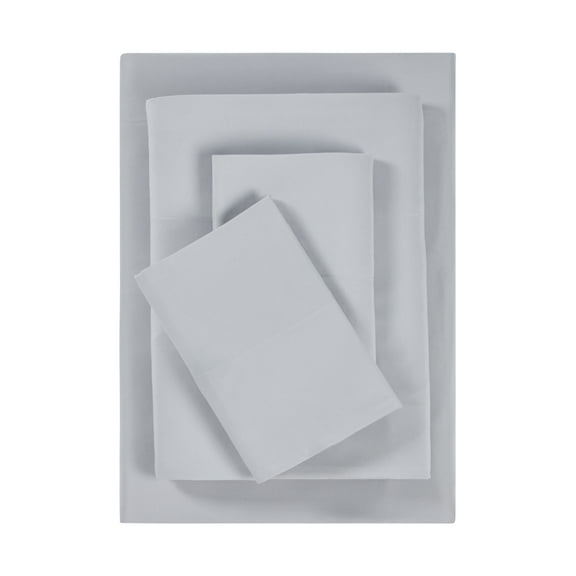Your Zone Kids Soft Microfiber Sheet Set, Gray, Full, 4 Pieces