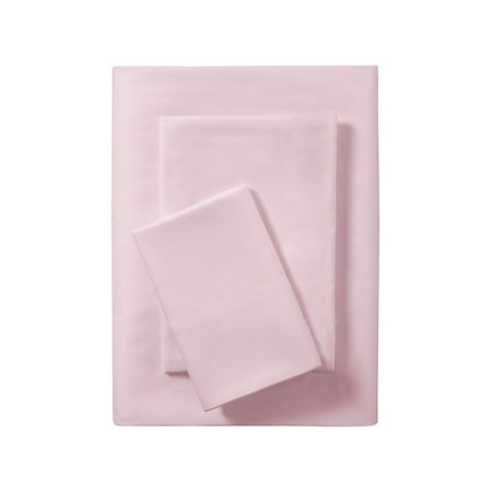Your Zone 3-Piece Soft Microfiber Sheet Set, Pink, Twin
