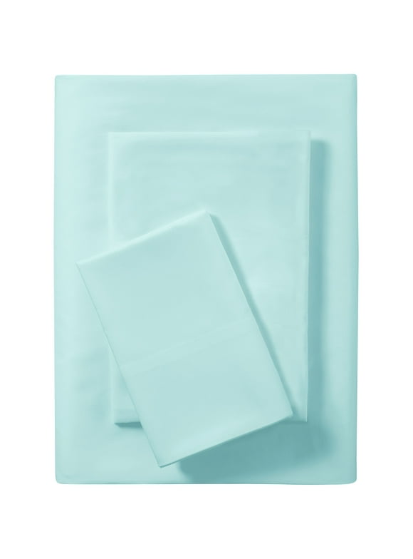 Your Zone Kids Soft Microfiber Sheet Set, Teal, Twin, 3 Pieces, Easy Care