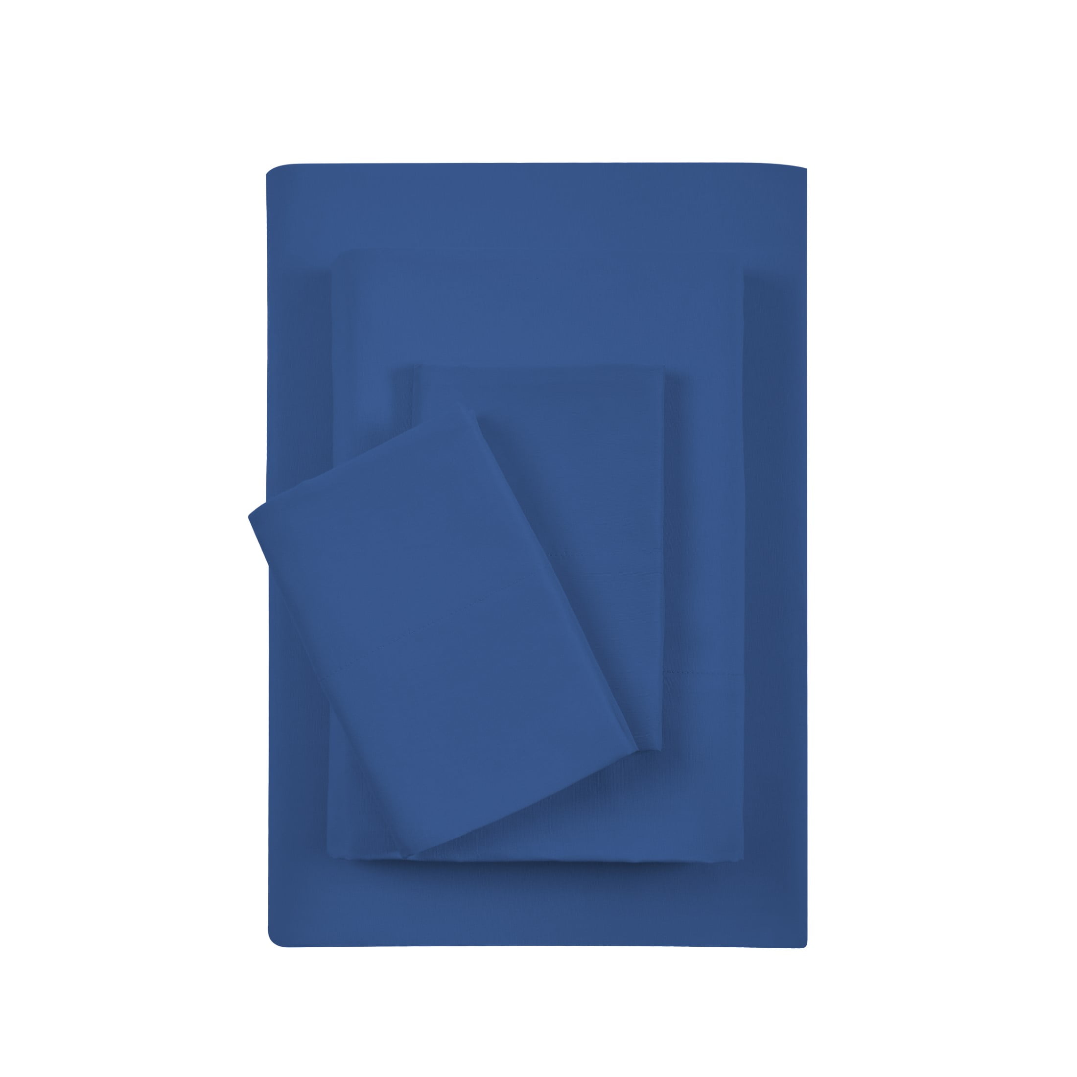 Your Zone Kids Super Soft Microfiber Sheet Set, Blue, Full, 4 Piece
