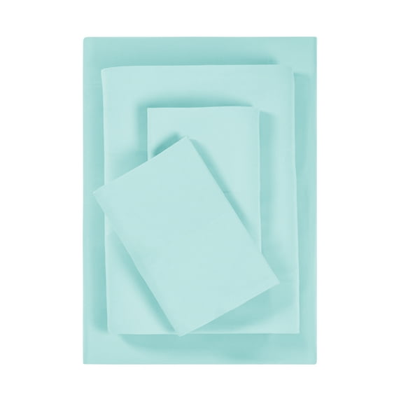 Your Zone Kids Super Soft Microfiber Sheet Set, Teal, Full, 4 Piece