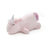 Your Zone Kids 20" x 7" Pink Unicorn Cooling Plush Pillow
