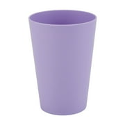 Your Zone Lilac Purple 15-Ounce Plastic Cup, Single Piece Tumbler
