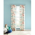 thumbnail image 1 of Your Zone Print Room Darkening Curtain Panel Pair, Set of 2, Multi-Color Butterfly, 30" W x 84"L, 1 of 10