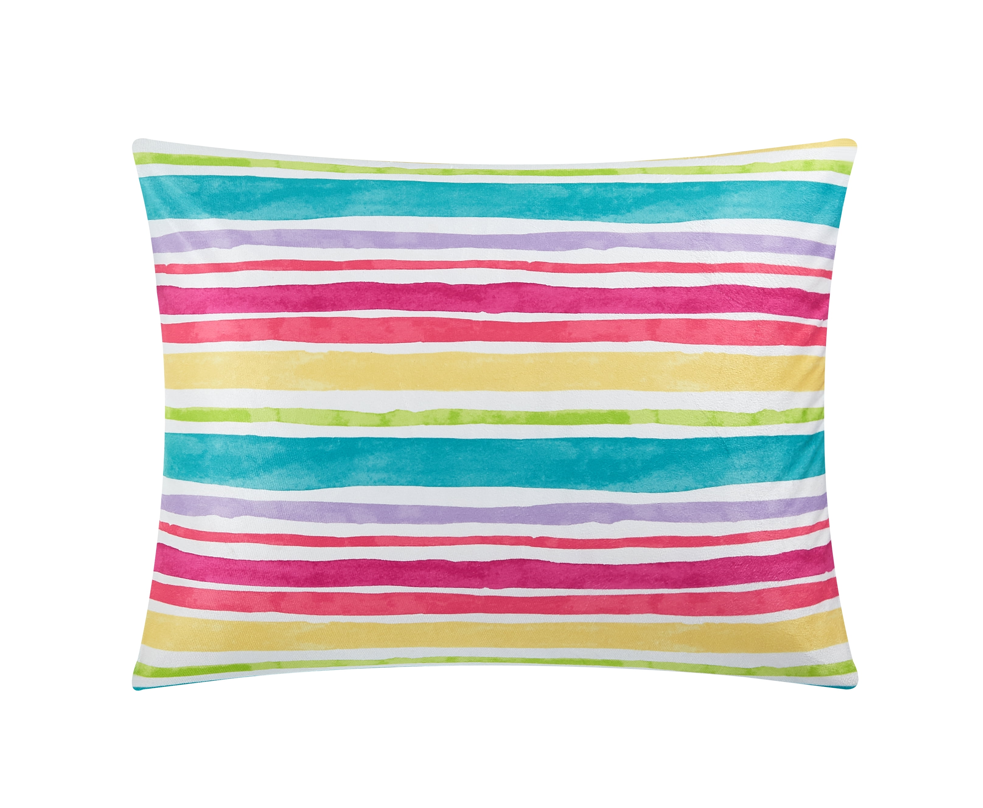 Your Zone Rainbow Soft Mink Bed Pillow, 20" x 26"