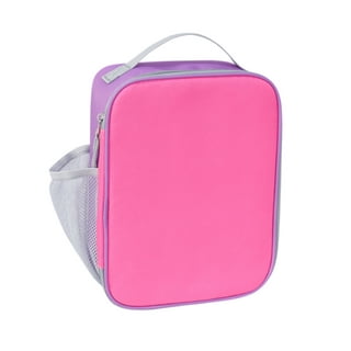 esouler Lunch Box Kids Insulated Lunch Bag for Boys & Girls Durable  Children Lunchbox for School with Water Bottle Holder-Pink