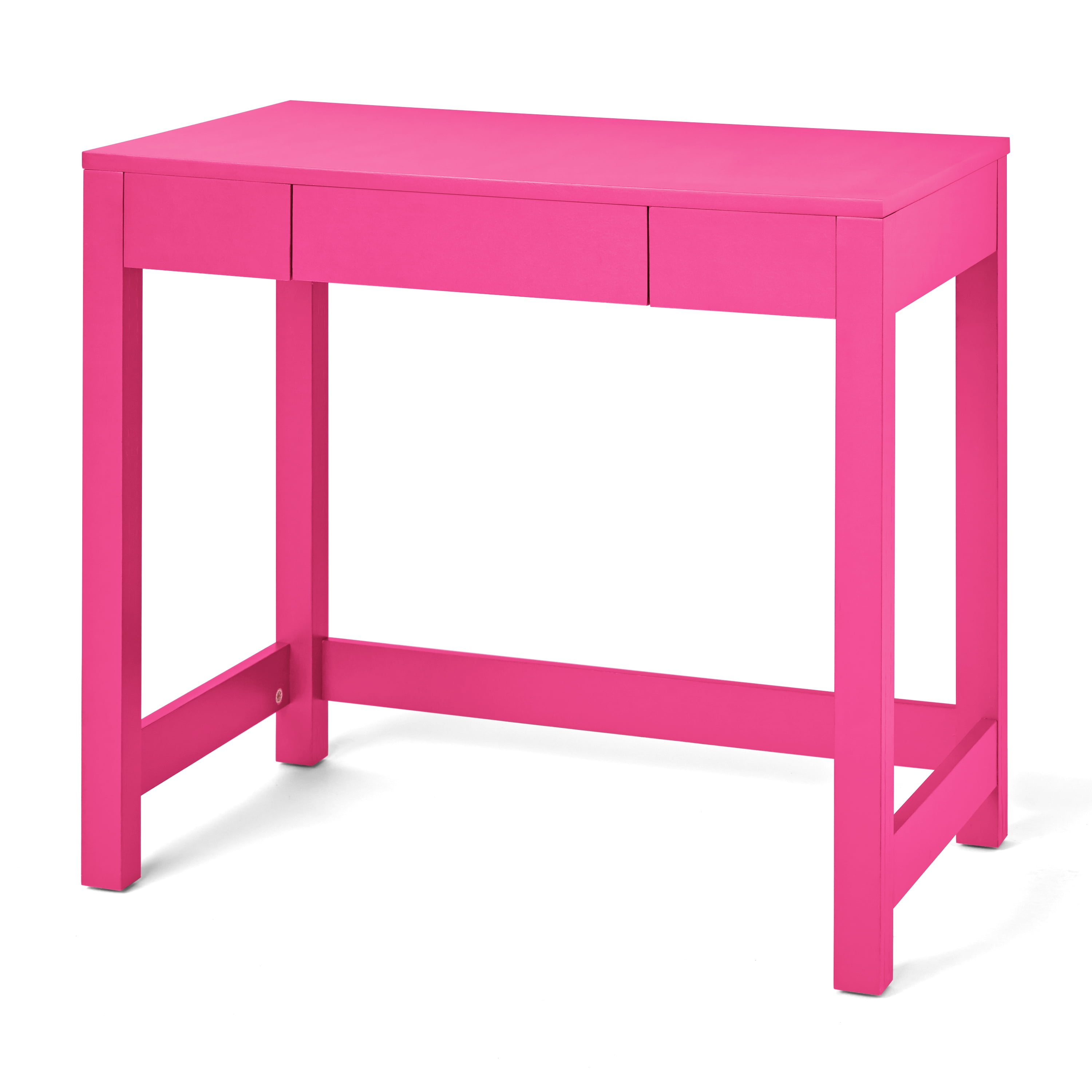 Your Zone Single Drawer Parsons Desk Multiple Finishes Walmart