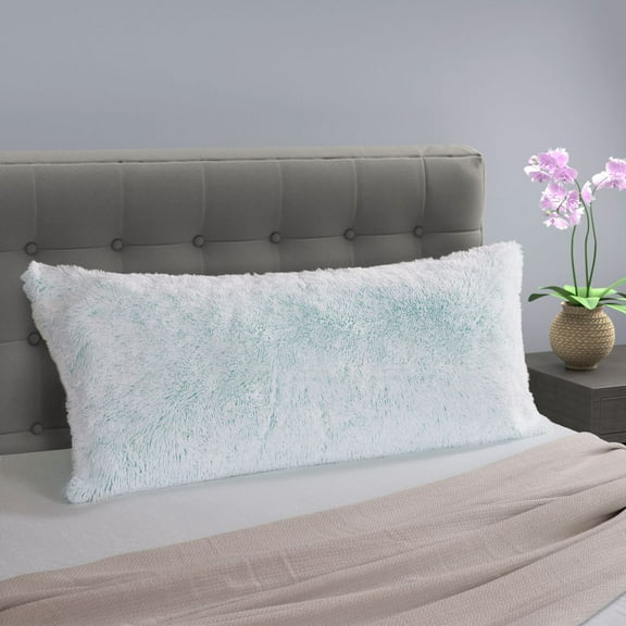 Your Zone Fluffy 20" x 48" Body Pillow for Kids, Multiple Colors
