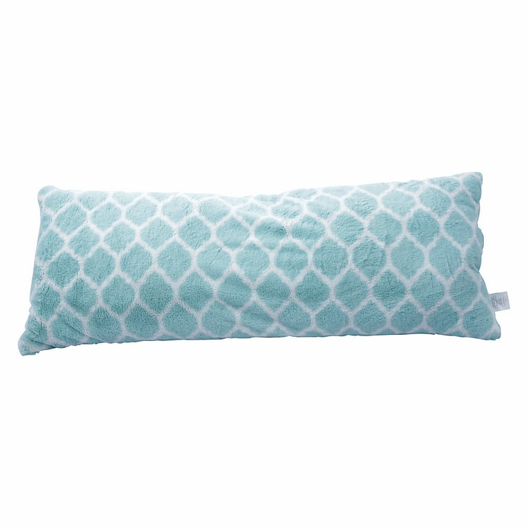 Your Zone Trellis Patterned Body Pillow 1 Each Multiple Colors Walmart