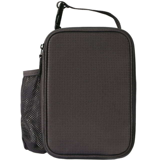 Your Zone Reusable Insulated Lunch Bag, Gray