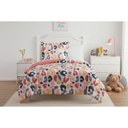 Your Zone Yellow Cheetah Bed-in-a-Bag Coordinating Bedding Set, Twin