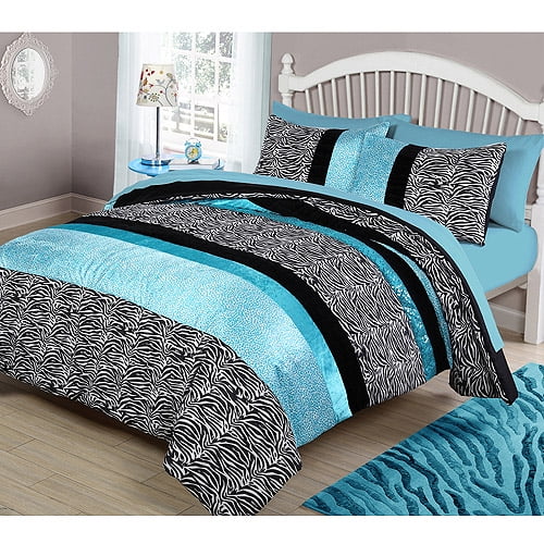 Your Zone Zebra Bedding Comforter Set