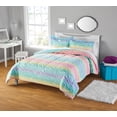 thumbnail image 1 of Your Zone Zebra Comforter Set, 1 Each, 1 of 3