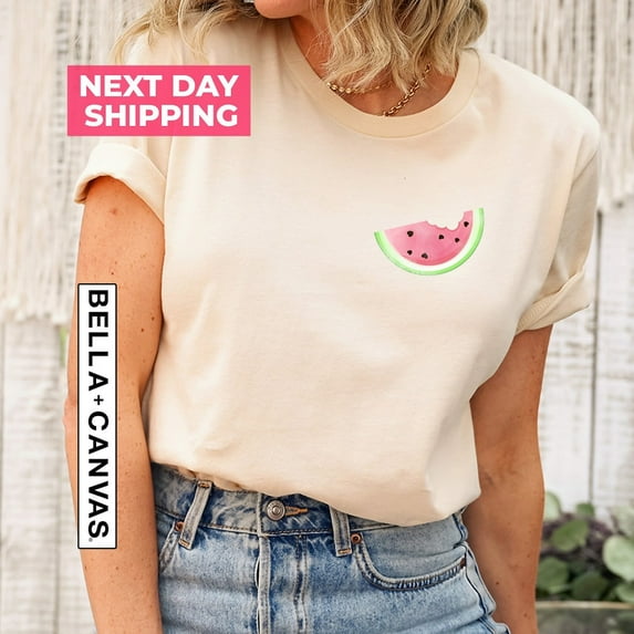 Your'e One in a Melon Valentine Couple Shirt, Pocket Size One in a Melon Shirt, Watermelon Shirt, One in a Melon Shirt, Her All Size S-5Xl