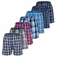 thumbnail image 1 of Yourbasics Boys Web Boxer Shorts, 7-Pack - American Boxer Shorts, Patterned, Economy Pack, 1 of 11