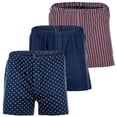 thumbnail image 1 of Yourbasics Men Boxer Shorts Cotton Blue M, 1 of 9