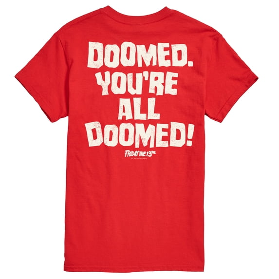 Youre All Doomed - Men's Short Sleeve Graphic T-Shirt - Friday The 13Th
