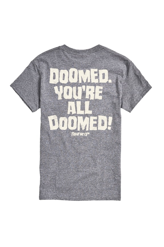 Youre All Doomed - Men's Short Sleeve Graphic T-Shirt - Friday The 13Th