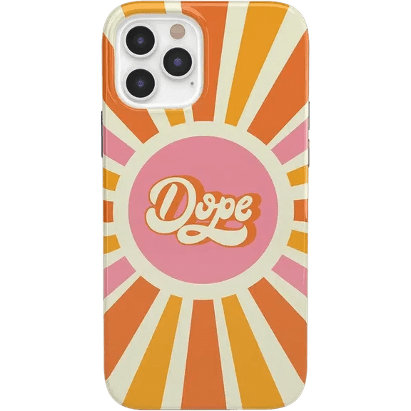 Youre Dope Retro Colorblock Style Phone Case with iPhone 17 to 11 Pro Max