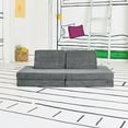 thumbnail image 1 of Yourigami Play Lounger, Fossil Grey, 1 of 5