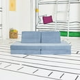 thumbnail image 1 of Yourigami Play Lounger, Blue Lagoon, 1 of 5