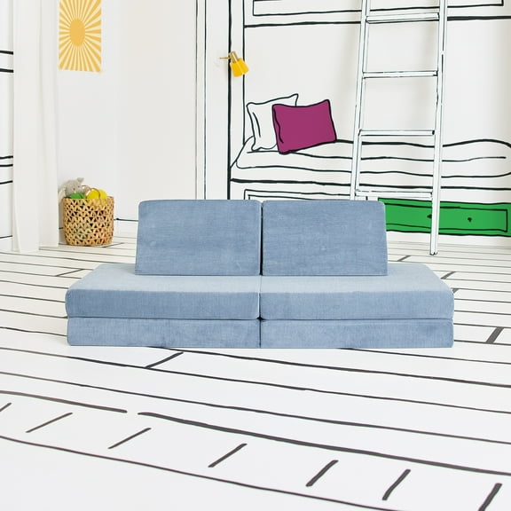 Yourigami Play Lounger, Blue Lagoon