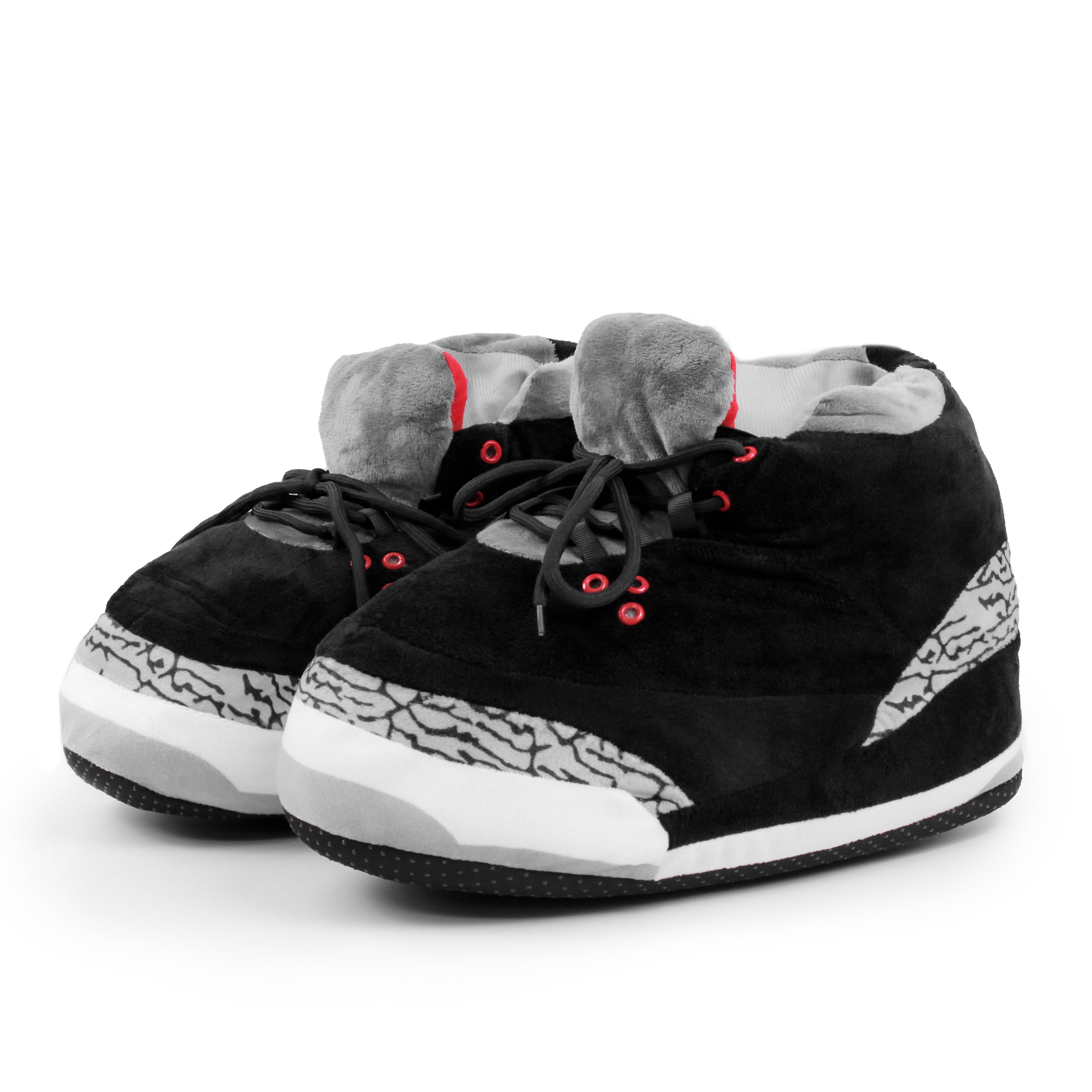 Yours Keep Unisex Plush Sneaker Slippers, Comfy Feet Soles