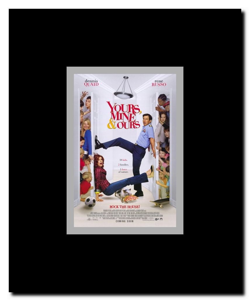 Yours Mine and Ours Framed Movie Poster