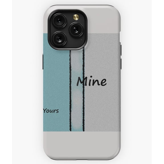 Yours and Mine Couple Design M3357 Phone Case for iPhone 17 16 15 14 13 12 11 Pro Max